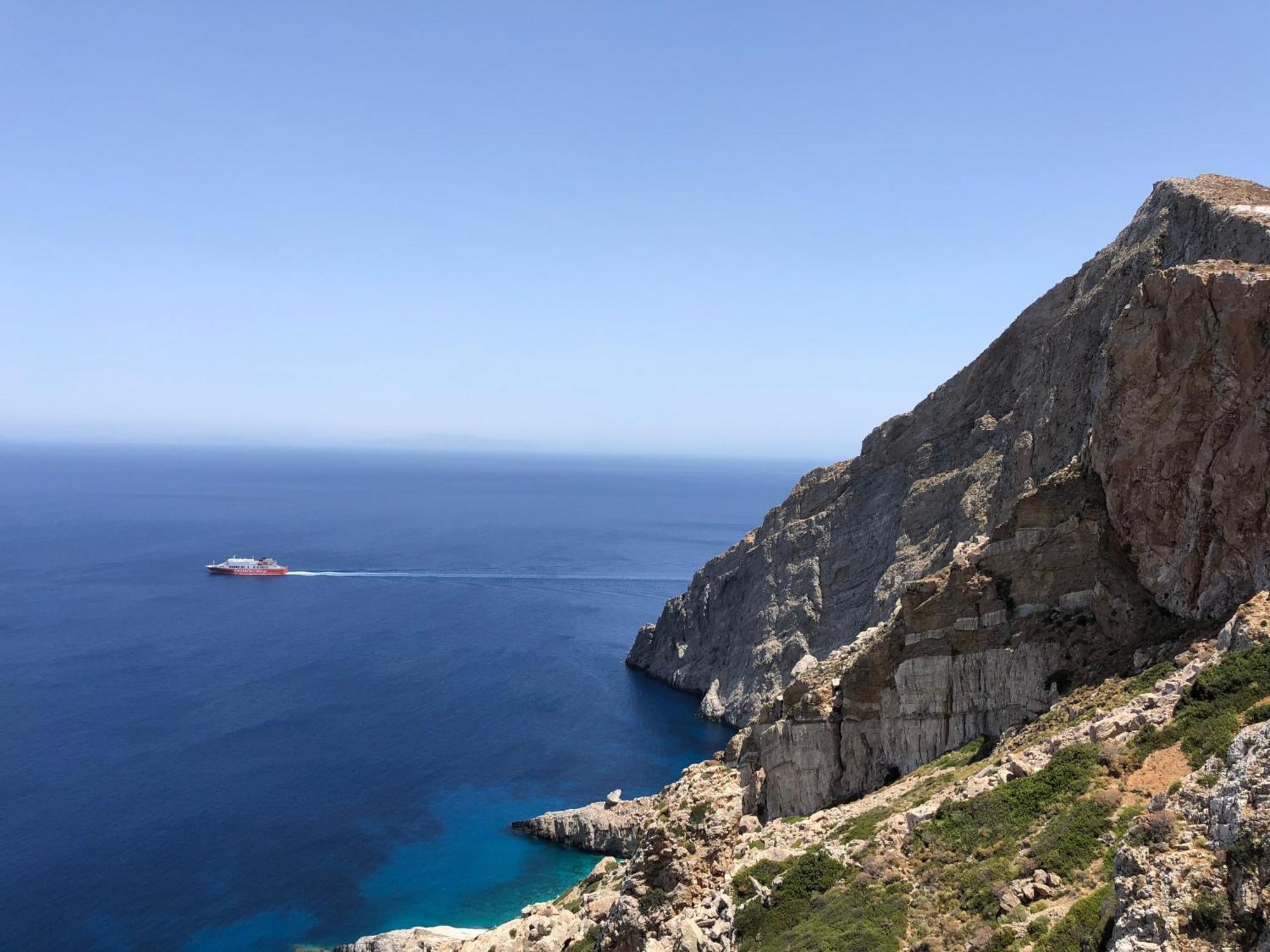 Folegandros-Cliffhouse Villa Exterior foto