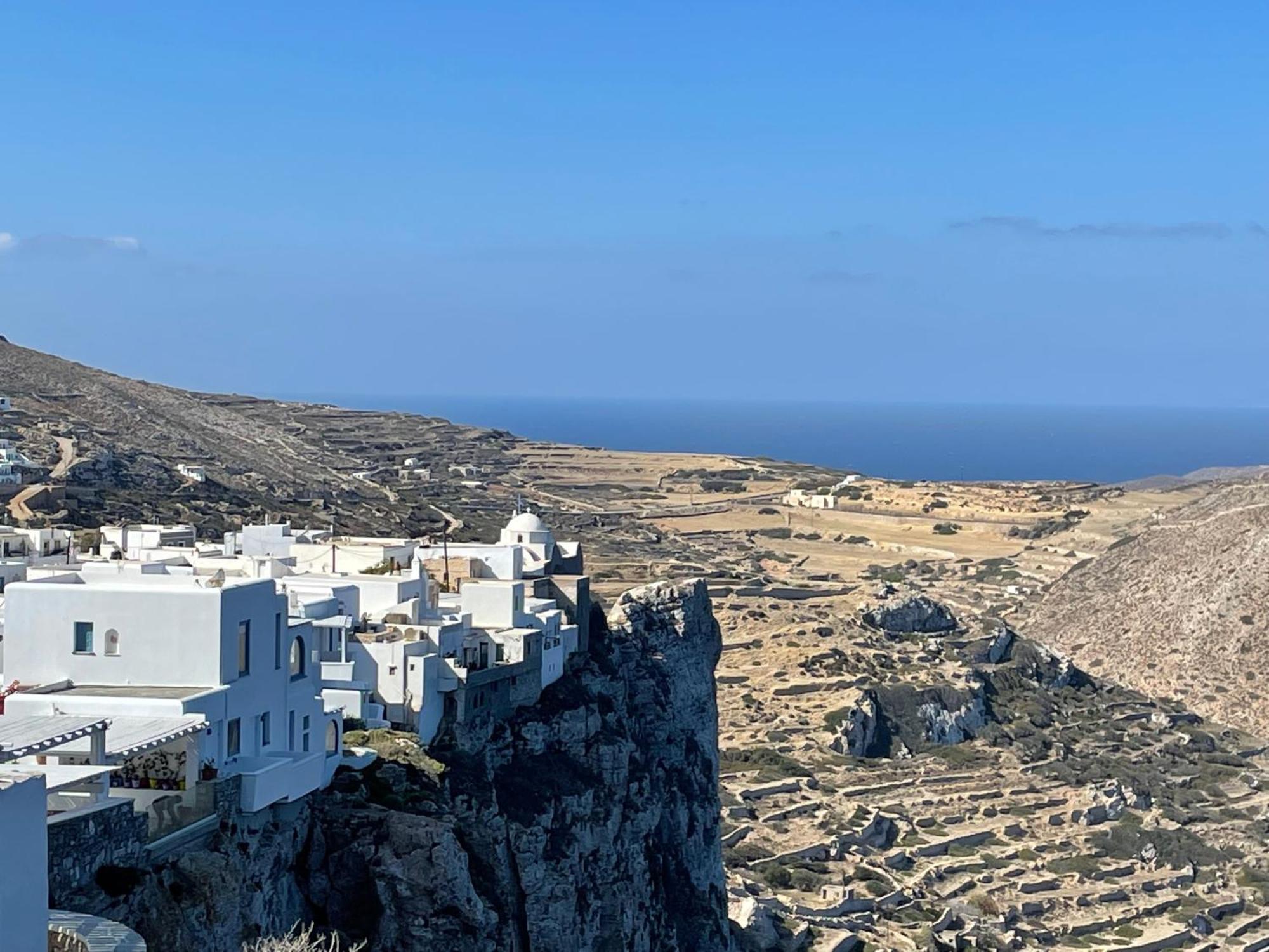 Folegandros-Cliffhouse Villa Exterior foto