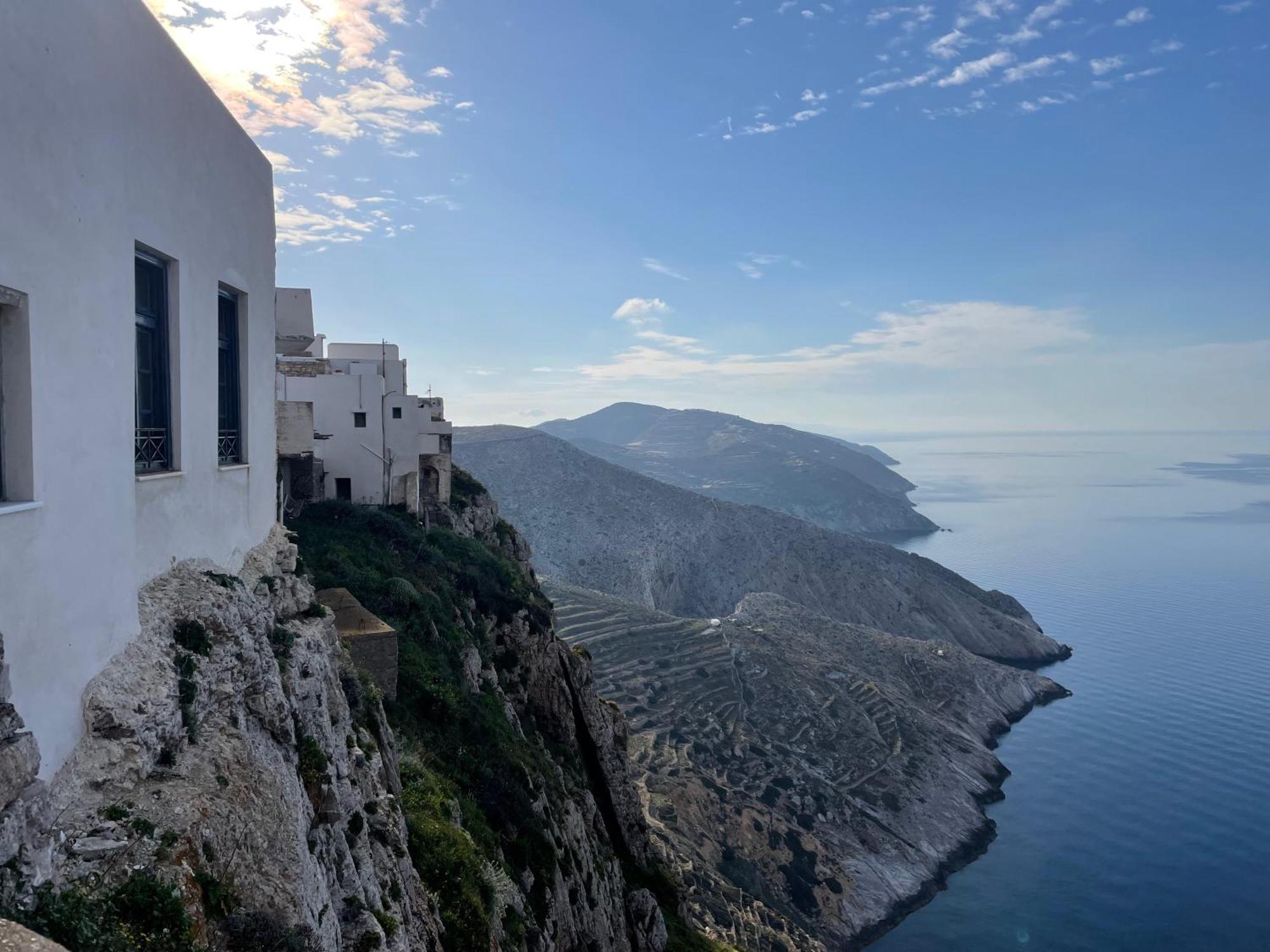 Folegandros-Cliffhouse Villa Exterior foto