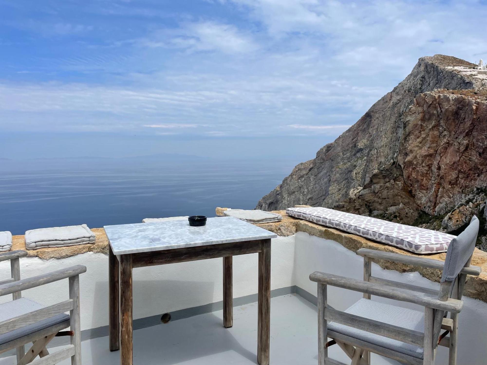 Folegandros-Cliffhouse Villa Exterior foto