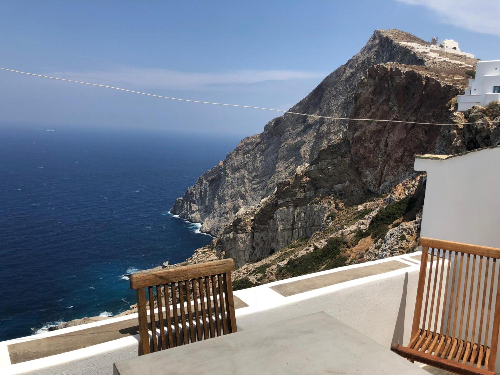 Folegandros-Cliffhouse Villa Exterior foto