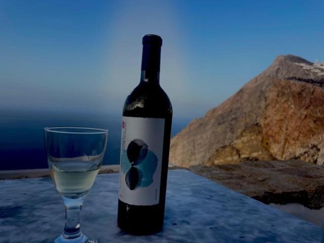 Folegandros-Cliffhouse Villa Exterior foto