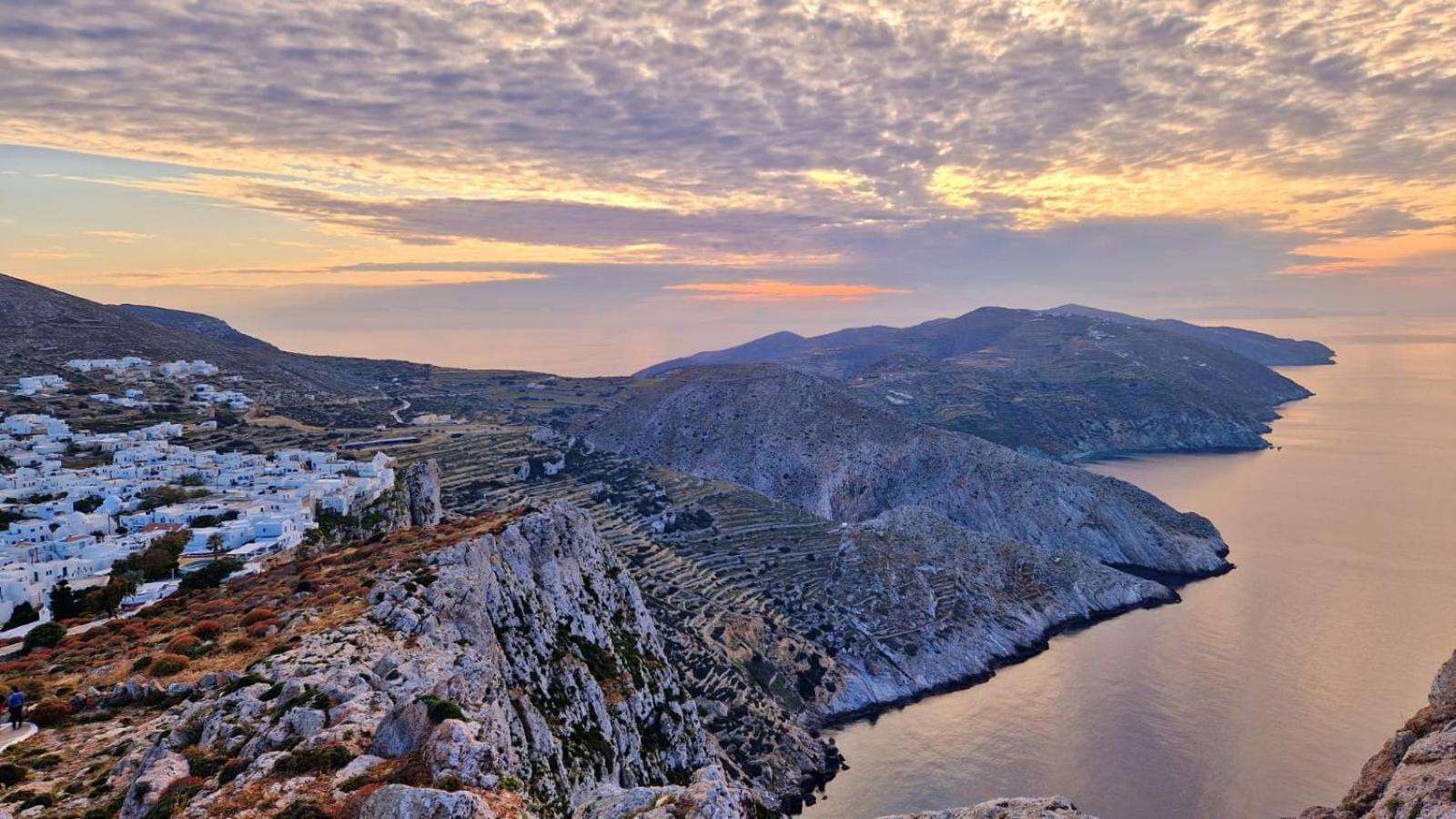 Folegandros-Cliffhouse Villa Exterior foto