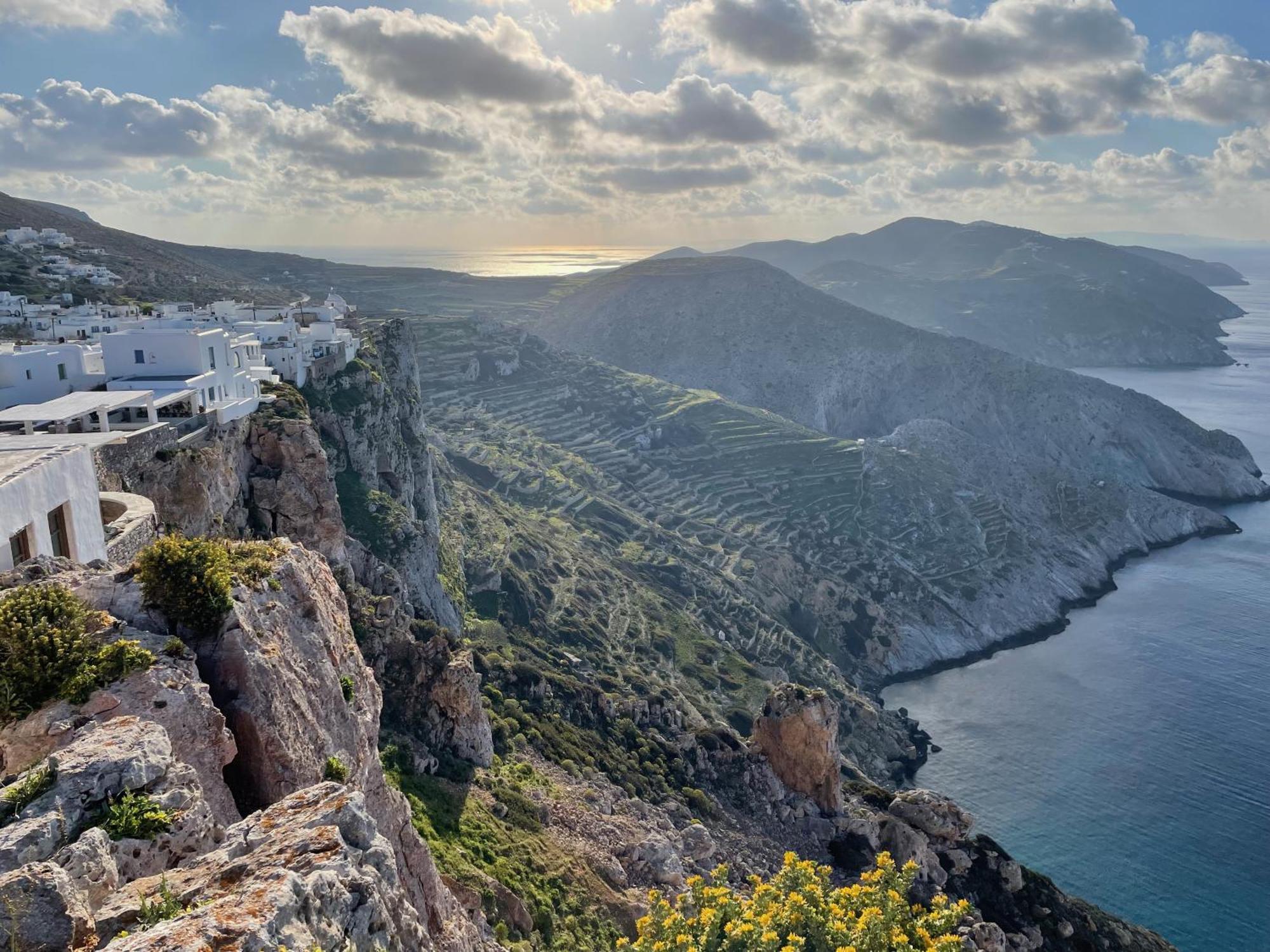 Folegandros-Cliffhouse Villa Exterior foto