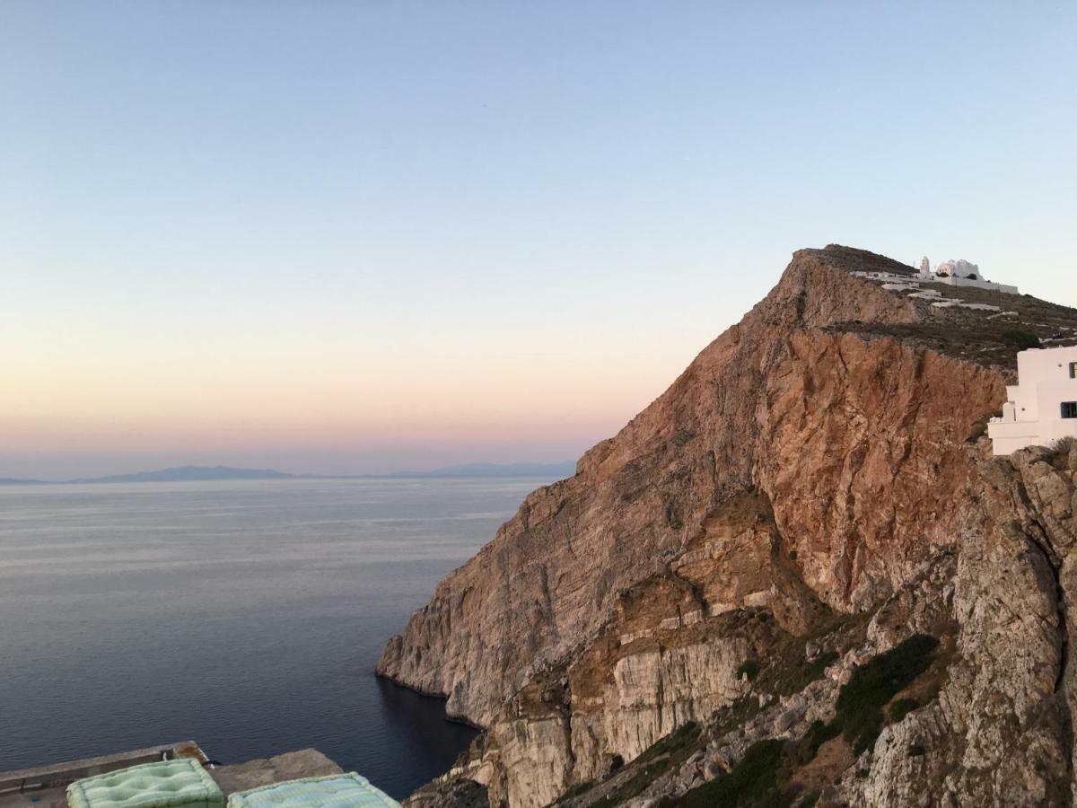 Folegandros-Cliffhouse Villa Exterior foto
